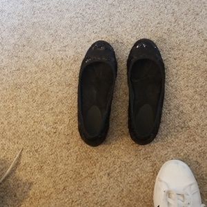sparkly flats